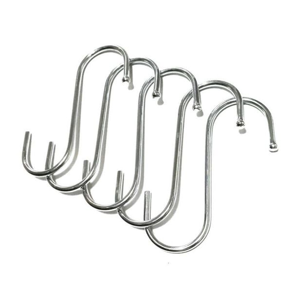 

shape stainless steel kitchen practical railing s hanger clasp holder hooks for hanging clothes handbag hook hha955