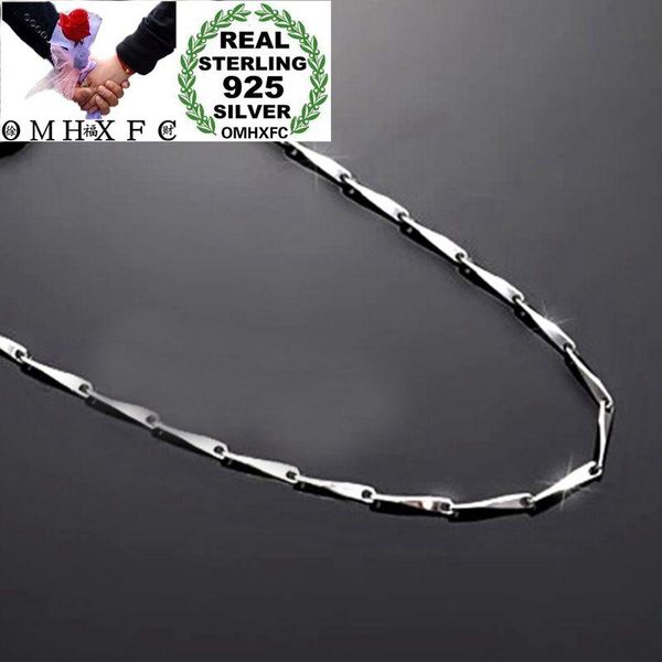 

mhxfc оптовая европейская женщина способа женщина партии подарка венчания melon seed triangle 925 ожерелье nl204 sterling silver chain