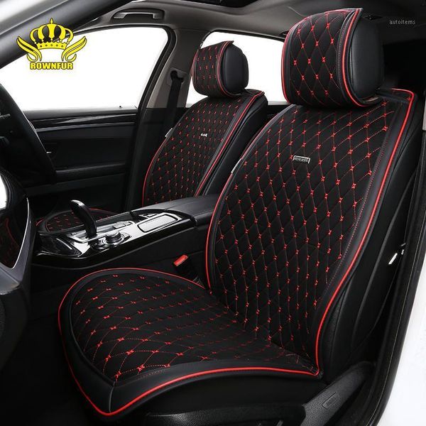 

artificial suede car seat cushion universal black red car interior fit for most cars 1 set luxury seats seat cover shawl1