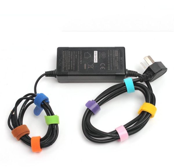 

20 шт. наушники кабельное организатор органайзер организатор office desk аксессуары проволоки зарядное устройство держатель кабеля держатель