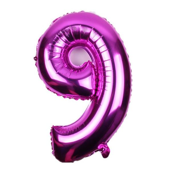 

1pcs 16 inch blue rose red number balloons happy birthday wedding party happy new year decoration wmtnhz