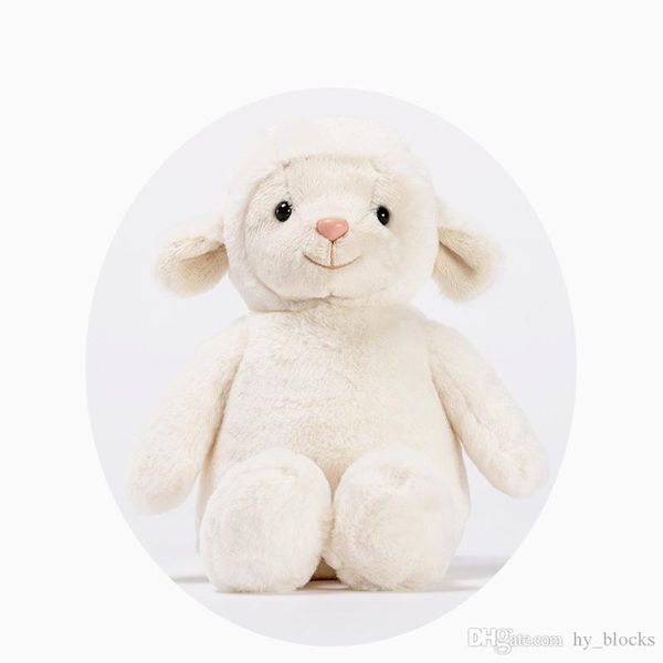 

1 шт. 23 см симпатичные овечья плюшевые игрушки мягкий мультфильм животное ягненка фаршированная кукла ллама игрушка детская подушка маленьк