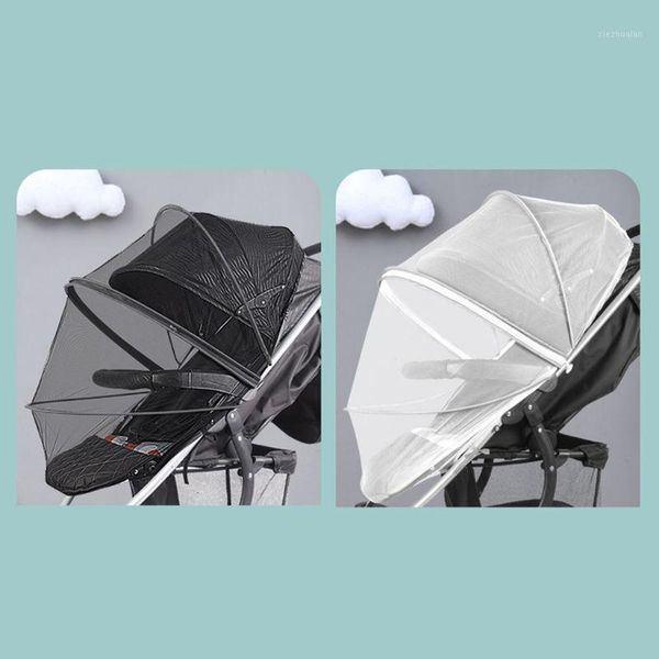 

baby stroller crib netting pushchair cart mosquito insect net infant outdoor buggy crib safe protect mesh1