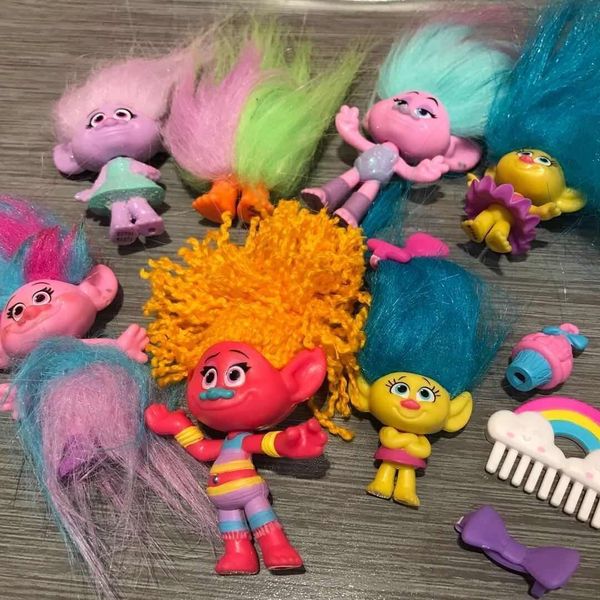 

hyfrdfgenuine bulk spirit magic hair troll coll coll made toysgdr, Silver