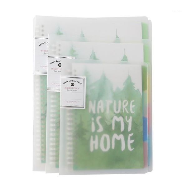 

a4 b5 a5 kawaii spiral notebook forest notepd agenda organizer schedule day plan notebook journal dairy1, Purple;pink