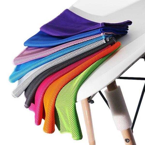

gym 30*80cm double jogging layer cool running outdoor sports towel chilly pad instant cooling quick dray soft breathable