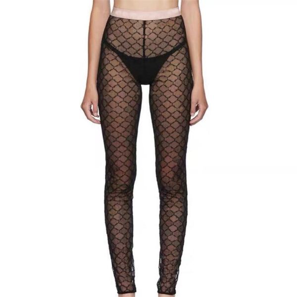 

classic letter mesh hosiery designer embroidery pantyhose women breathable tights jacquard leggings for lady gift, Black;white