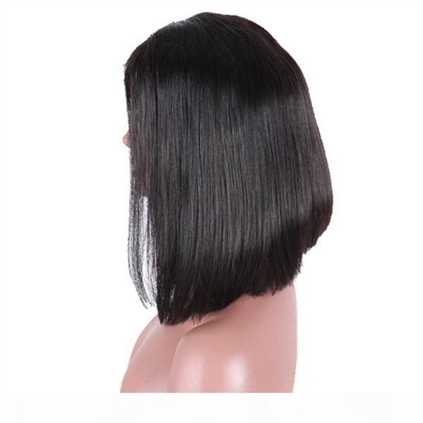 

yq2020 - laoban - upw - kc - 130 парики человеческих волос, Black;brown