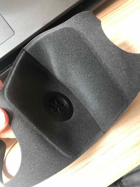 

6sgt3-7 days us coslony sponge shipping dustproof pm2.5 pollution half face mouth mask with breath wide straps w