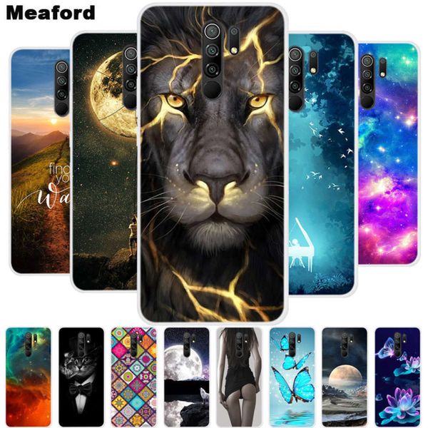 

soft silicone 6.53 inch phone back cover of redmi 9, and the mobilevfe1