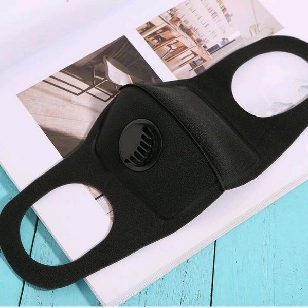 

filters mask dust mssk black reusable face individually packaged washable masks with breathing valve dhl express sh