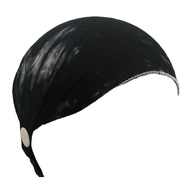 

fashion cotton elastic hairband dyeing button headband running sports yoga headband headscarf hair acc qylxns