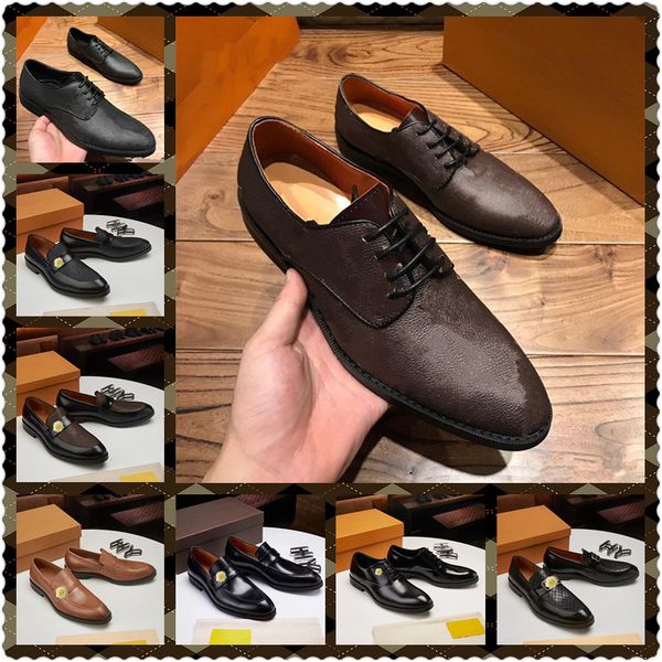 

dress official shoes for men loafers men luxury shoes brown dress formal shoes for men classic italian dress buty meskie, Black