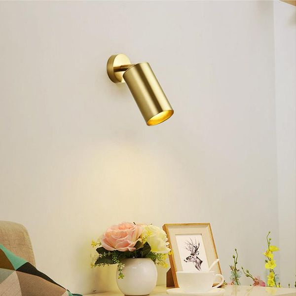 

wall lamp bronze adjustable industrial metal gu10 base light retro country style sconce for loft bar cafe home lighting