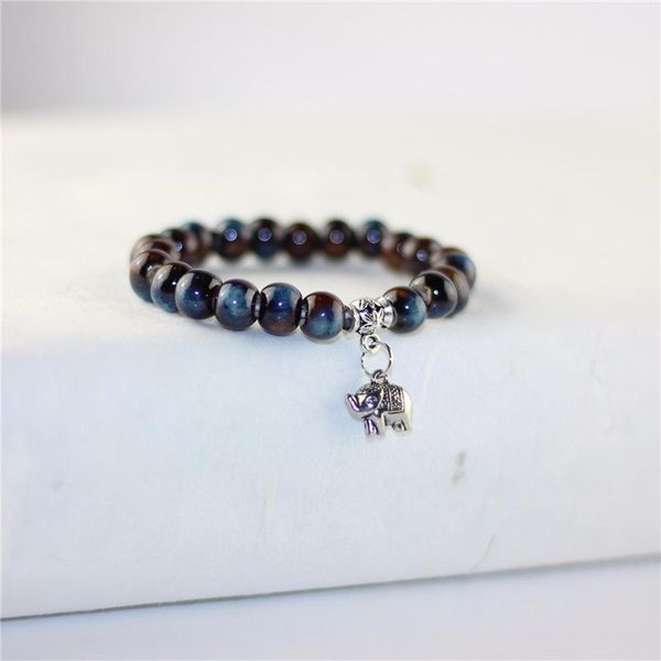 

charm bracelets elephant ceramic beaded chains for women/men link bangle bohemian satement jewelry, Golden;silver
