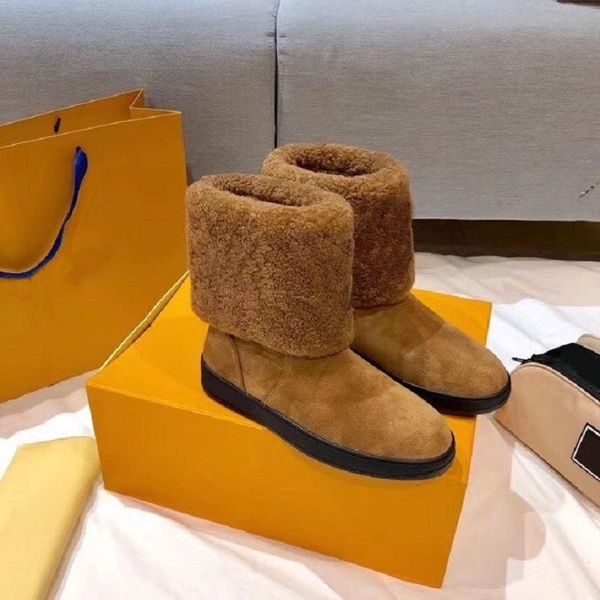

women snow boots snowdrop casual booties snowdrop flat ankle boots wool travel booties new fashion luxury boot women winter boots size 35-42, Black