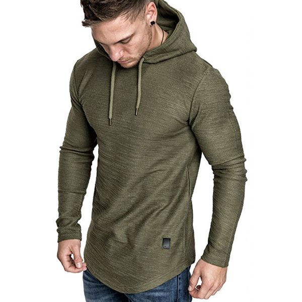 

designer hoodies mens clothes fitness sportswear autumn winter men fitness sweatshit running outdoor casual elastic quick dry hooded jacket, White;black