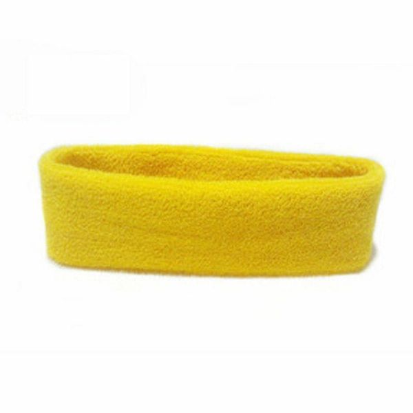 

sport cotton sweatband headband for men women yoga hairband gym stretch head bands sweatband strong elastic q bbyyau