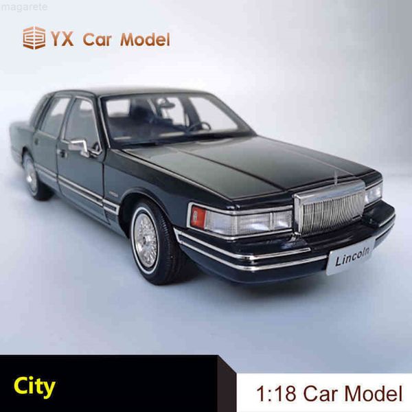 

all metal driving car, lincoln model, 1:18
