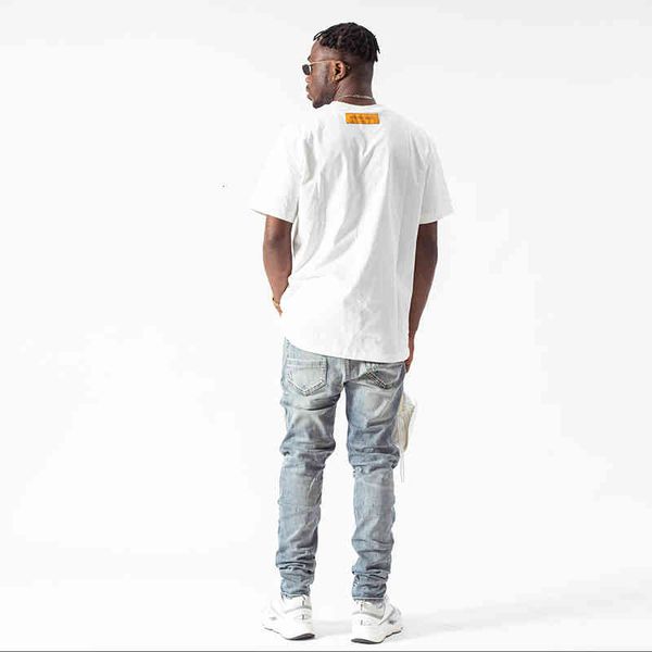 

men's jeans brand high street men trousers designer pants traf man clothing streetwear techwear women's z90z, Blue