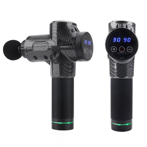 

массажный пистолет жк-дисплей глубокие мышечные массажер мышечная боль боль в кузов шеи массаж упражнения релаксации инструменты для похуден