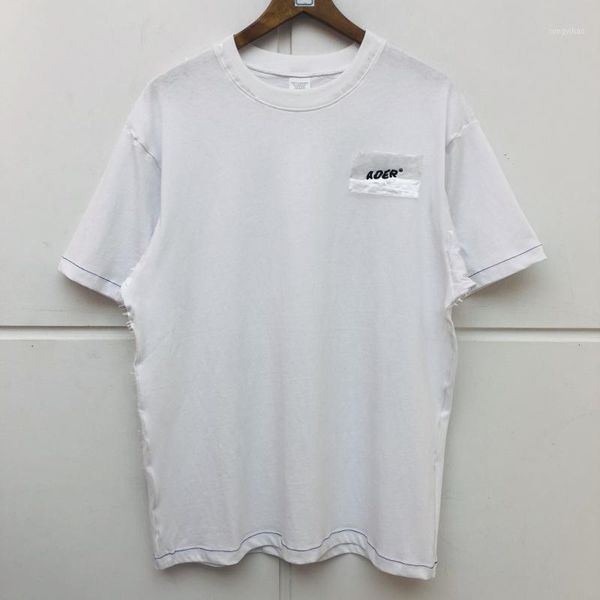 

men women summer fashion embroidery ader error t-shirt korean quality casaul oversize adererror t shirt1, White;black