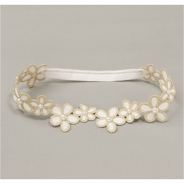 

1 шт. baby girl headband headwear fairband младенческая подарок детские дети дети малыша цветочный новорожденный цветок кружева листья хруст, Red;brown