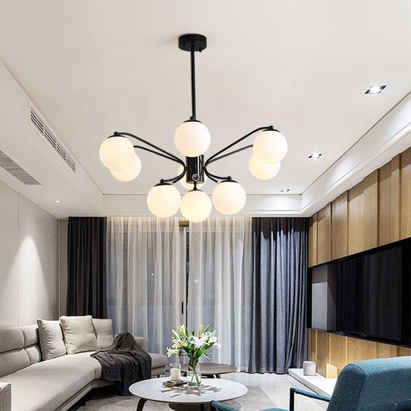 

2021 new nordic minimalist chandelier for living dining room bedroom creative fashional study cafe clothing store art fixture aiuw