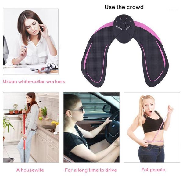 

ems hip waist trainer muscle training stimulator outdoor home car relaxing massage buttocks bulifter massager1