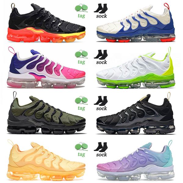 

authentic tn plus running shoes fresh black metallic gold anthracite pastel fresh lemon lime be true mens women outdoor sneakers trainers