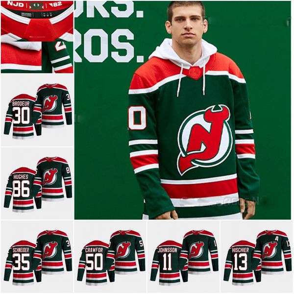 

women new jersey devil 2021 reverse retro jerseys nico hischier martin brodeurscott stevens kyle palmeri telavis zayak andy green pk subban, Black
