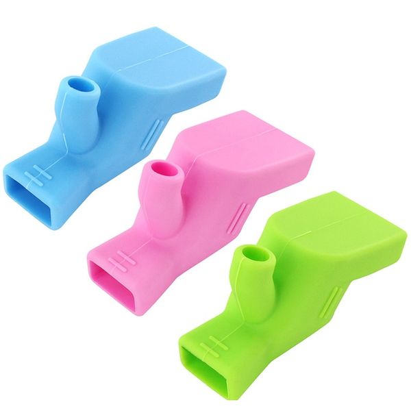 

high elastic silicone water tap extension sink children washing device faucet extenders bathroom kitchen faucet accessories f wmtdrp