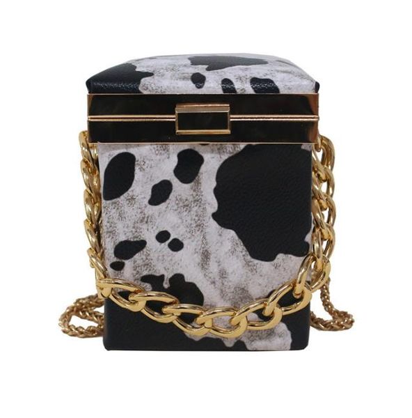 

fashion shoulder crossbody bags woman evening bag trunk shape selling designer bags 2020 retro special parttern est