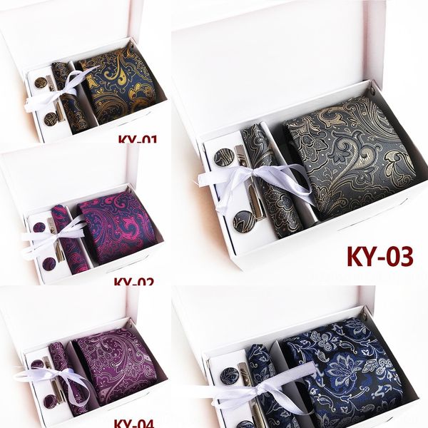 

elvj new arrow men 8cm solid silk satin neckties tie fashion box businessman tie wedding type neckwear have, Black;blue