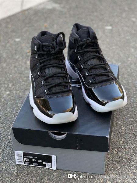 

лучший воздушный аутентичные 11 юбилейная 25-летие спортивная обувь черное ясное белое белое металлическое серебро реальные углеродные волок