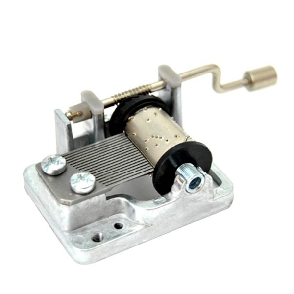 

18 тонов с музыкальной коробкой мини-ручной ручной работы металлическое механическое музыкальное движение diy музыкальная коробка для крафта