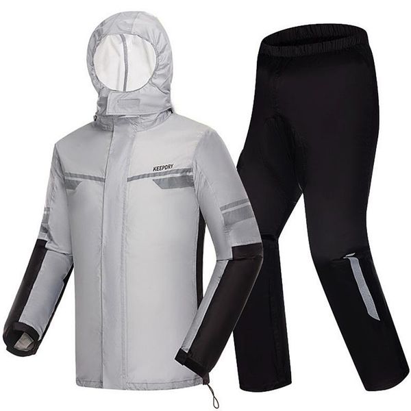 

raincoats motorcycle waterproof rainwear jacket reusable hooded womens rain suit cover fashion impermeable veste pluie raincoat eb50yy