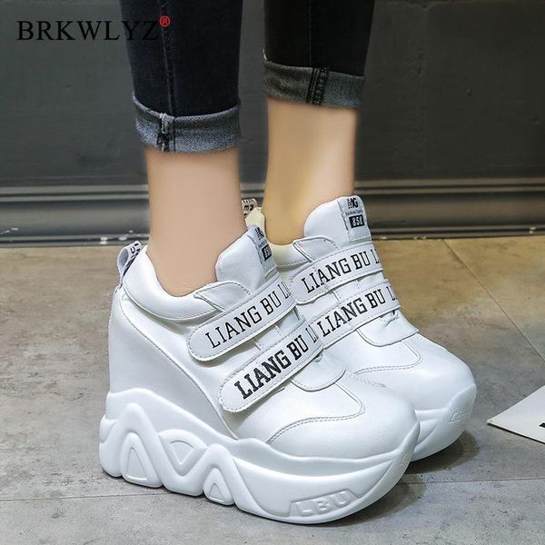 

new ladies high platform boots fashion high heels ankle boots women 2020 party wedges white shoes woman, Black