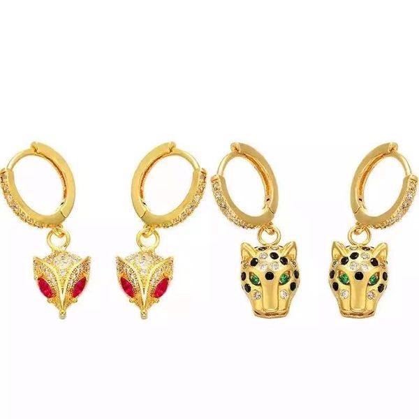 

2020 new pair of 14x31mm fashion charm butterfly animal earrings ladies earrings jewelry, Golden;silver