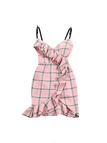 

2021 new le palais origional vintage asymmetrical chess cut show leg dressed spaghetti girdle mini dress cowboy ff8b, Black;gray