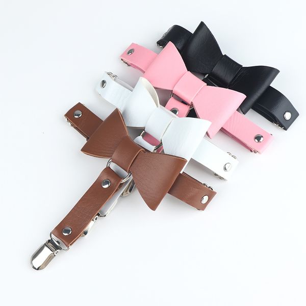

1pcs punk gothic leather suspenders socks leg ring thigh stockings elastic bow knot garter belt high quality, Black;white