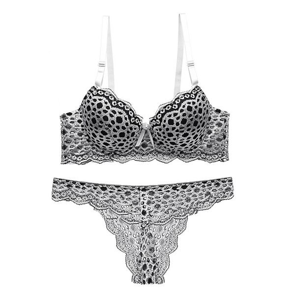 

leopard print cut out t-pants pants lingerie suit lace bra, Red;black