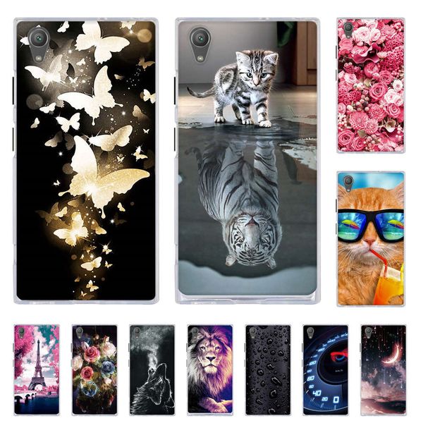 

sewqtpu soft silicone cover for sony xperia xa1 plus, g3421, g3423, g3412, g3416 and g3426vtrvgt