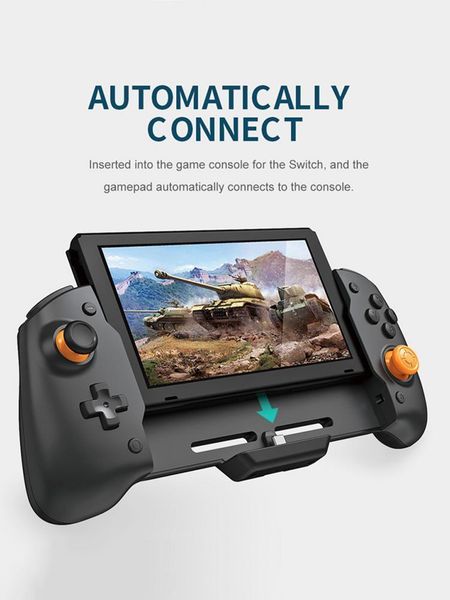 

new wireless game controller ergonomic gamepad joypad gaming controller tns-19252 in-line gamepad for switch ns dropshipping1