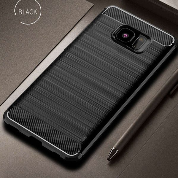

galaxy s7 7 carbon fiber shockproof phone case for samsung s6 s 6 edge cover full protection shell