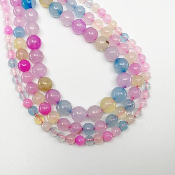 

1 strand лот 6 8 10 мм натуральный камень морган агат бусины круглые свободные расставщики бусины для ювелирных изделием выводы diy браслет