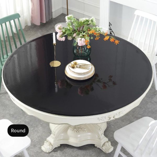

безвкусный pvc скатерть водонепроницаемый не прозрачный прямоугольник настольный коврик для таблицы круглый стол для стола защитить настольн