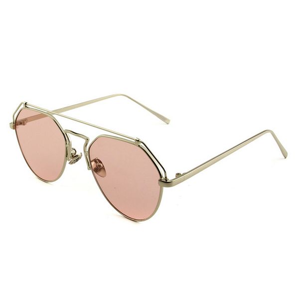 

fashion custom wholesale metal temple sunglasses