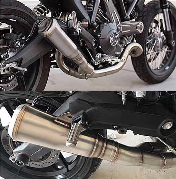 

exhaust pipe 36-51mm left right universal motorcycle escpe system tape tip muffler slip on for yzf r61