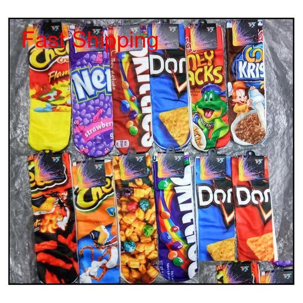 

length 30 cm stockings boys girls middle socks basketball running sport cheerleaders long socks 3d printed socks printing one 7ozfm, Black